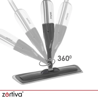 Zortiva 28074 Mop s rozprašovačom 300 ml, sivý