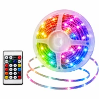 Verk 12458 LED pásek RGB 5 m, USB 5 V, dálkové ovládání, Music Sync