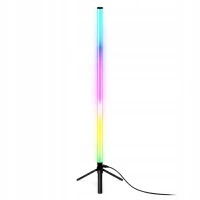 Verk 12475 Rohová stojací RGB LED lampa 110 cm, dálkový ovladač