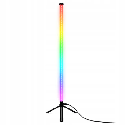 Verk 12476 Rohová stojaca RGB LED lampa 114 cm, diaľkové ovládanie