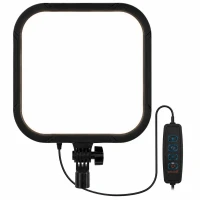 Verk 12488 LED lampa pro natáčení 23 x 23 cm, 2500K - 7500K, 3 barvy světla