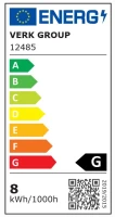 Verk 12485 LED RGB prstencová lampa s držákem na telefon, 10 W, USB, regulace jasu