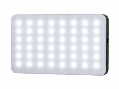 Verk 12490 Mini RGB LED fotografické svetlo 138 LED, 2700 - 6500 K, 800 mAh