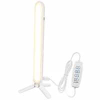Verk 12491 LED stolní lampa 30 cm, 3 barvy světla, 10 úrovní jasu, USB