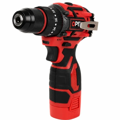 Opex Tools 28036 Aku příklepová vrtačka-šroubovák 16,8 V, 50 Nm, 2x baterie, kufřík