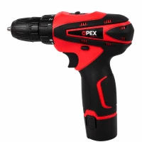 Opex Tools 28032 Aku vrtačka-šroubovák 12 V, 2x baterie, 28 Nm, kufřík