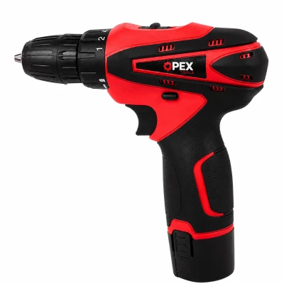 Opex Tools 28032 Aku vrtačka-šroubovák 12 V, 2x baterie, 28 Nm, kufřík