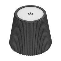 Rebel RB-6304-B Stolná dotyková LED lampa 2 W, 1200 mAh, čierna
