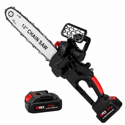 Opex Tools 28014 Akumulátorová řetězová pila 12", 21 V, 2x 3,0 Ah, kufřík