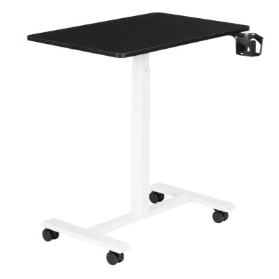 ModernHome JNI-PN01-5-1 Prenosný stolík na notebook 70 × 48 cm, výškovo nastaviteľný 71,5-112 cm, čierny