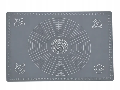 Verk 07470_SZ Silikónová rolka XL 70 x 50 cm, sivá