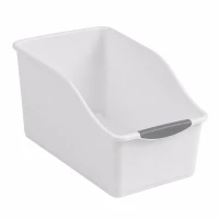 Verk 07430 Plastový organizér do kuchyně 28 x 21,5 x 13 cm, bílý