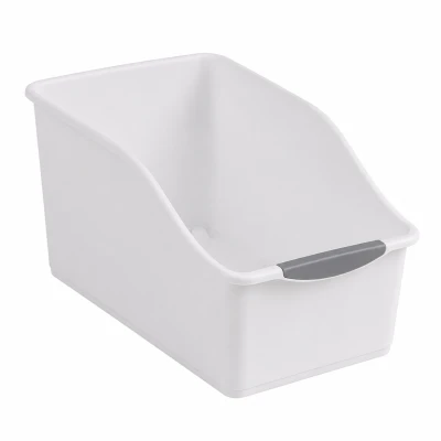 Verk 07430 Plastový organizér do kuchyně 28 x 21,5 x 13 cm, bílý