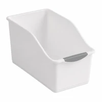 Verk 07432 Plastový organizér do kuchyně a koupelny 32 x 21 x 20 cm, bílý