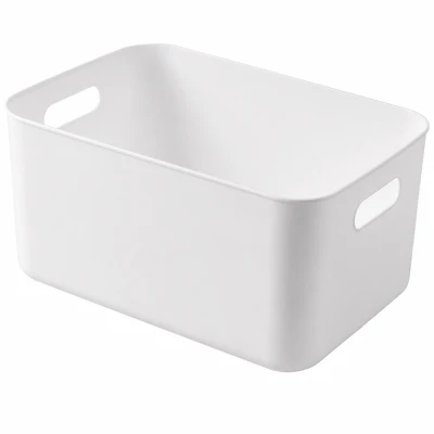 Verk 27664 Plastový úložný box s úchyty 25,5 x 18 x 9,5 cm, bílý