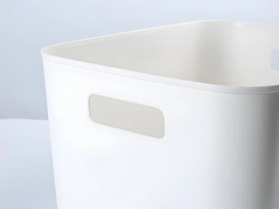 Verk 27665 Plastový úložný box s úchyty 22 x 27,5 x 14,5 cm, bílý