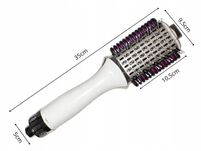 Verk 27730 Horkovzdušný kartáč s ionizací 3 v 1, 1000 W, bílý