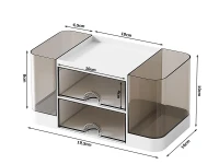 Verk 27648 Stolný organizér so zásuvkami 19,5 x 10 x 10 cm