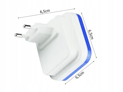Verk 27416 LED nočné svetlo do zásuvky so senzorom súmraku, biele