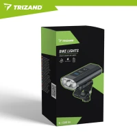 Trizand 27800 Sada LED osvětlení na kolo 1300 lm, USB-C, 5200 mAh, IP65