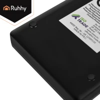 Ruhhy 27932 Digitálna vrecková váha 500 x 0,01 g, čierna