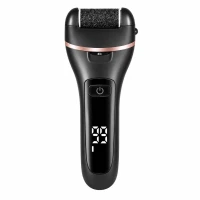 Verk 24635 Elektrický pilník na paty USB, 3 W, 2 rychlosti, černý