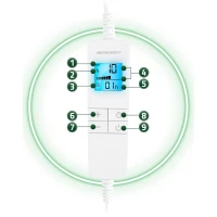 Berdsen BD-960 Elektrická vyhrievaná deka 180 x 160 cm, 160 W, zelená