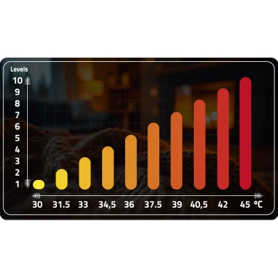 Berdsen BD-960 Elektrická vyhrievaná deka 180 x 160 cm, 160 W, sivá