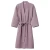 Posteloholici 1268437 Bavlnený vaflový župan Vizzy, unisex, veľkosť M, fialový