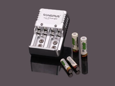 Songpus Nabíječka AA, AAA, 9V 