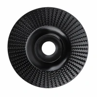 Verk 11497 Řezbářský kotouč na dřevo pro úhlovou brusku 125 mm, černý