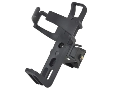Verk 14570 Univerzálny držiak na fľašu na bicykel a kočík, otočný o 360°, čierny