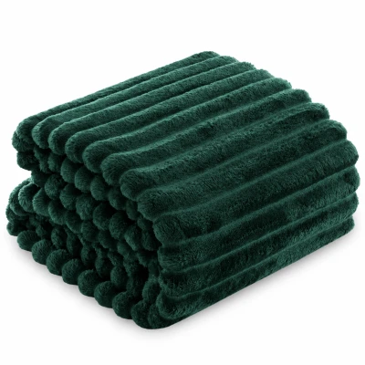 Posteloholici 1273126 Hřejivá deka z mikrovlákna Nuvio 200 x 220 cm, zelená