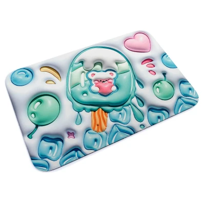 Posteloholici 1253703 Koupelnová protiskluzová předložka 3D, 37 x 57 cm, Magic 24