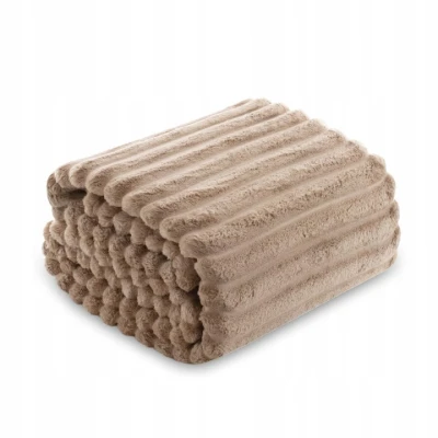 Posteloholici 1273136 Vyhrievaná deka z mikrovlákna Nuvio 200 x 220 cm, svetlohnedá