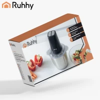 Ruhhy 27823 Elektrický sekáček potravin 500 W, 2 l, 4 nerezové nože