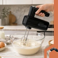 Ruhhy 27827 Ručný mixér 800 W, 5 rýchlostí, Turbo, čierny