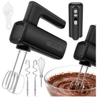 Ruhhy 27827 Ručný mixér 800 W, 5 rýchlostí, Turbo, čierny