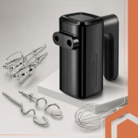 Ruhhy 27827 Ručný mixér 800 W, 5 rýchlostí, Turbo, čierny