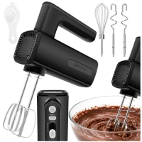 Ruhhy 27827 Ručný mixér 800 W, 5 rýchlostí, Turbo, čierny