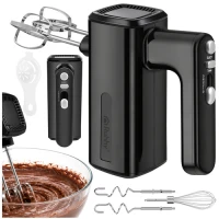 Ruhhy 27827 Ručný mixér 800 W, 5 rýchlostí, Turbo, čierny