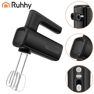 Ruhhy 27827 Ručný mixér 800 W, 5 rýchlostí, Turbo, čierny