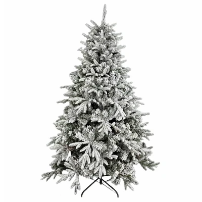 RealG RC-K-2769 Umelý smrek silno zasnežený 180 cm Premium so stojanom