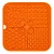 Verk 19494 Silikónová podložka na lízanie pre psov a mačky 20 x 20 cm, oranžová