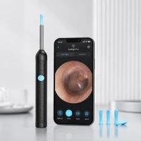 RealG RC-K-2552 Otoskop s HD kamerou 1080P WiFi , čistič uší s LED, USB-C
