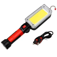 RealG RC-K-2585 LED dílenská svítilna s hákem a magnetem, 700 lm, 20 W, USB