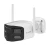 Kruger&Matz KM2218 Panoramatická Wi-Fi kamera 4 MP, Tuya Smart Life, IP66, bílá