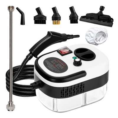 RealG RC-K-2520 Parní čistič 1200 W, 3 bar, 105 °C, nádrž 1,2 l s příslušenstvím