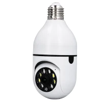 RealG RC-K-2593 WiFi IP kamera v žárovce E27 360°, Full HD 1080p, noční vidění, detekce pohybu
