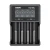 Rebel BAT1151 Nabíjačka batérií Li-ion / Ni-MH / Ni-Cd, 4 sloty, USB-C QC 3.0, 0,25-3 A